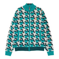 New Balance Golf ニットジャケット 千鳥格子柄 - メルカリ