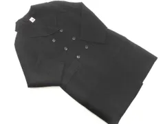 KRIZIA クリッツィア ウール混 ダブルボタン コート size40/黒 ◇■ レディースのサムネイル