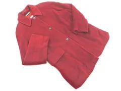 MARELLA マレーラ アンゴラ混 ステンカラー コート size40/赤 ◇■ レディース