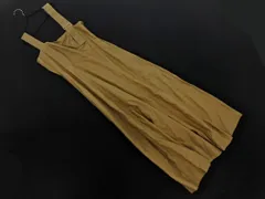 URBAN RESEARCH ROSSO アーバンリサーチロッソ ジャンパースカート ロング ワンピース sizeF/ベージュ ■◇ レディース