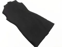 ROYAL PARTY ロイヤルパーティー ハイネック ノースリーブ ニット ワンピース sizeF/黒 ◇■ レディース