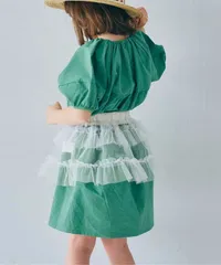 p.premier チュール3wayオーバーレイヤードスカート　p218016