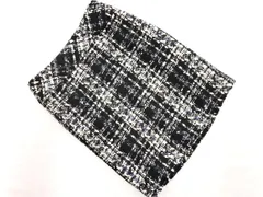 23区 ウール混 ツイード タイト スカート size30/黒 ◇■ レディース