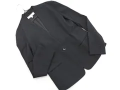 BEAUTY & YOUTH ビューティ&ユース ユナイテッドアローズ ノーカラー ジャケット sizeS/黒 ◇■ レディース