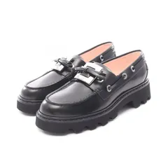 ロジェ ヴィヴィエ Roger Vivier ローファー ヴィヴ レンジャー トラック メタル ブラック レザー ローファー カジュアルシューズ ブラック レディース 未使用のサムネイル