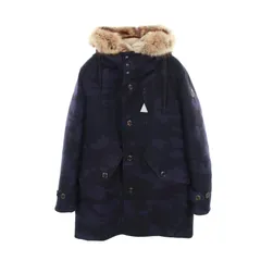 モンクレール MONCLER ダウンジャケット MINAOUET F20911C52701 カモフラージュ ウール ダウン コート メンズ Used Aのサムネイル