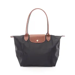 ロンシャン Longchamp トートバッグ LE PLIAGE ORIGINAL M ル プリアージュ オリジナル M L2605089001 ブラック キャンバス レザー ル プリアージュ オリジナル M ショルダーバッグ