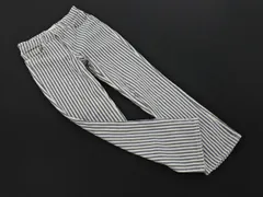 ZARA ザラ ストライプ フレア パンツ size34/白ｘ青 ■■ レディース