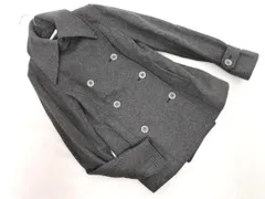 le coq sportif ルコックスポルティフ ウール混 ピー コート sizeS/グレー ◇■ レディース