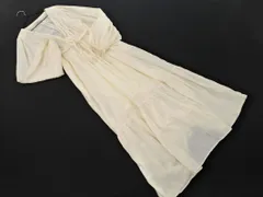 新品 FREE'S MART フリーズマート カシュクールティアード ワンピース sizeM/アイボリー ◇■ レディース