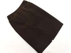 ofuon オフオン コーデュロイ タイト スカート size36/茶 ◇■ レディース