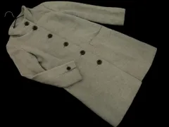 23区 アンゴラ混 スタンドカラー コート size38/グレー ◇■ レディース