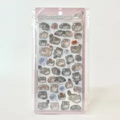 【正規品】BONBON DROP Seal ボンボンドロップシール マヌルネコ -Pallas's cat- 01185