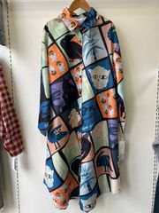 専用 サリースコット スプリングコート チューリップ柄 11号M-Lサイズ