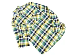 THE SHOP TK ザショップティーケー タケオキクチ チェック シャツ sizeL/緑x  ◇■ メンズ