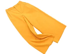 LAUTREAMONT ロートレアモン タック ワイド パンツ size36/マスタード ◇■ レディース