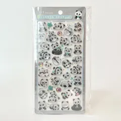 【正規品】BONBON DROP Seal ボンボンドロップシール パンダ -Giant panda- 01184