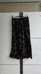 OTTO ブラック フラワー スカート FREE