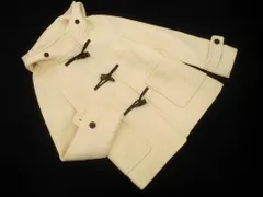 green label relaxing グリーンレーベルリラクシング ユナイテッドアローズ ウール混 ショート丈 ダッフル コート size36/アイボリー ◇■ レディース