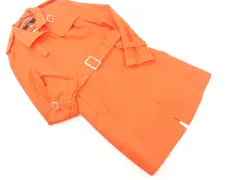 INED イネド ライナー付き トレンチ コート size11/オレンジ ◇■ レディース