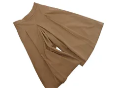 NATURAL BEAUTY BASIC ナチュラルビューティーベーシック チェック ガウチョ パンツ sizeS/茶 ◇■ レディース