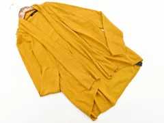 ZARA ザラ ニット ショール カーディガン sizeS/マスタード ◇■ レディース