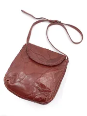 IBIZA イビサ 斜め掛け ショルダー バッグ 赤 ■■◎レディース