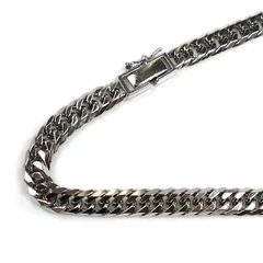 Pt850プラチナ ネックレス 喜平6面Wカット 50.3g 50cm メンズ 中古