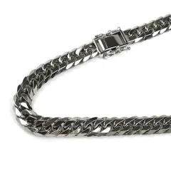 Pt850プラチナ ネックレス 喜平6面Wカット 100.1g 51cm メンズ 中古