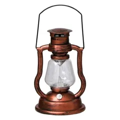 LED ランタン 電池 キャンプ 防災 アンティーク 災害 停電 アウトドア ランプ 非常 ライト (ブロンズ) 0