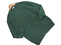 studio CLIP スタジオクリップ Vネック ニット カーディガン sizeL/緑 ◇■ レディース