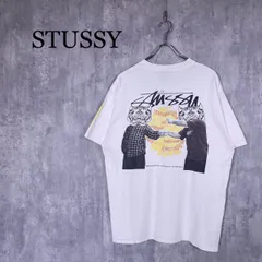 『STUSSY』ステューシー (L) デスセットプリントTシャツ