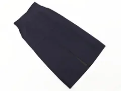 N. エヌ ナチュラルビューティーベーシック ロング タイト スカート sizeS/紺 ■■ レディース