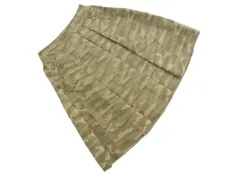 新品 INDIVI インディヴィ 迷彩 Aライン 台形 スカート size38/カーキ ■■ レディース