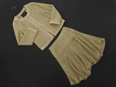 Jewel Changes ジュエルチェンジズ ユナイテッドアローズ セットアップ ジャケット スカート スーツ size36/ベージュ ◇■ レディース