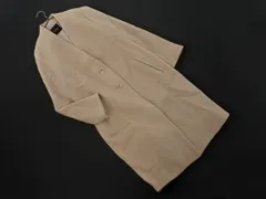 URBAN RESEARCH ROSSO アーバンリサーチロッソ ウール混 ノーカラー コート sizeF/ベージュ ◇■ レディース