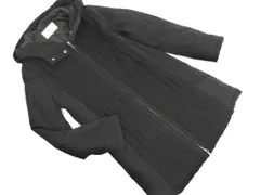 ATSURO TAYAMA アツロウタヤマ ニット 切替 フーディ 中綿 コート size36/黒 ◇■ レディースのサムネイル