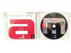 ナムコ ナムコミュージアム vol.2 vol.3 セット売り ■ キューティQ ゼビウス マッピー ギャプラス グロブダー ゲーム namuco □8B