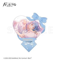 新品未使用 NU: Carnival - Bliss × fanfancy+ ハートアクリルスタンド エドモンド 2023年誕生日イラスト 管理番号：1227-594