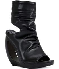 マンゴ レディース ブーツ・レインブーツ シューズ Women\'s Heeled Leather Ankle Boots