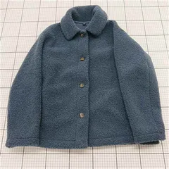 ◇ ⊇ ユニクロ UNIQLO フリースジャケット XL ネイビー系 メンズ E  【1602040003431】