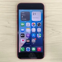 iPhoneSE3 128GB (PRODUCT)RED SIMフリー 21804