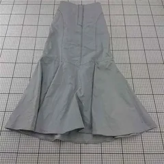 ◇ Θ ダズリン dazzlin マーメイドスカート ライトグレー系 M レディース E  【1602040006678】