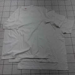◇ Θ ヘインズ Hanes euro-fit XL ホワイト系 半袖Tシャツ メンズ E  【1602040003585】のサムネイル
