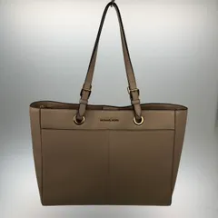 【中古品】Michael Kors マイケルコース トートバッグ マイケルコース バッグ 鞄 ビッグトート ピンク ベージュ 【180-260302-SY-01-iwa】