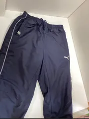 プーマ　PUMA ナイロンパンツ　裏地フリース　(LサイズO)　　　　　…e.s