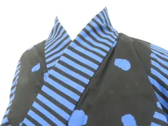 【京松】浴衣 ジュンコ コシノ JK 着物 美品 身丈約159.5cm 裄丈68.5cm kyo8z02-307