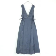 【新品タグ付】ミッシュマッシュ★通年使えて着回し抜群♪ジャンスカ デニム サイズM 青系 z18258