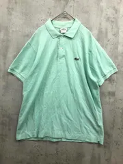 LACOSTE ラコステ ワンポイント刺繍 ポロシャツ size5/グリーン系 ■■ メンズ