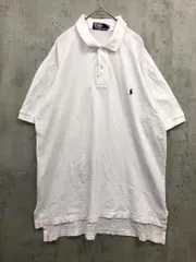 Polo by Ralph Lauren ポロバイラルフローレン ワンポイント ポニー刺繍 ポロシャツ sizeLL/白 ■■ メンズ